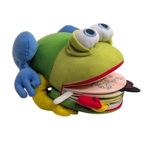 Monday the Bullfrog: A Plush Huggable Puppet Concept Board Book